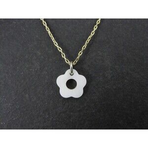 Madewell Mother of Pearl Flower Necklace